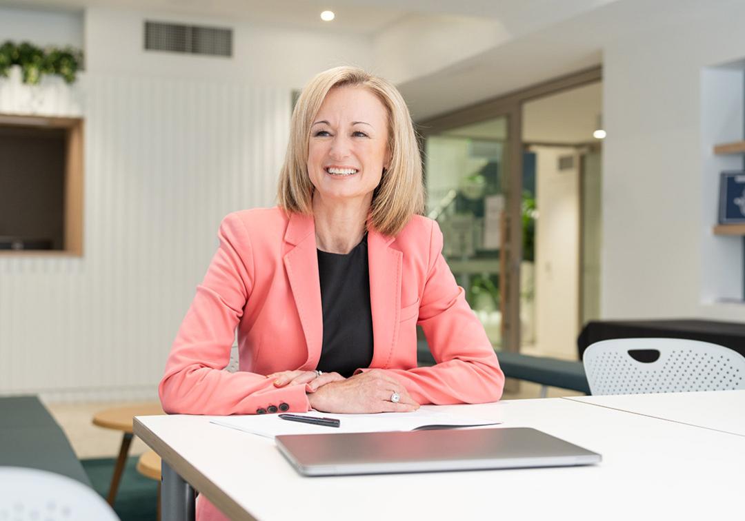 MBA graduate, Kelly Morgan
